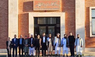 بازدید معین زراعت و مالداری امارت اسلامی افغانستان از مجموعه‌های تولیدی گروه آدینه